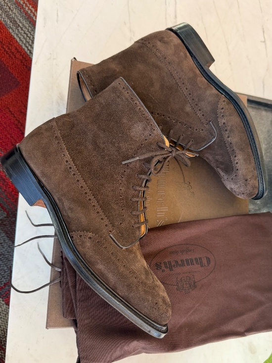 New Church’s Twiston Brogue England Boots Men’s main image 7